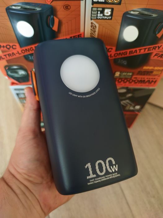 Павербанки Remax 27W, або 100W 60'000mAh для ноутбуків/роутерів