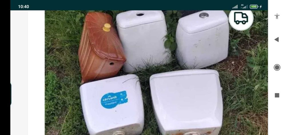 бачок пластиковый