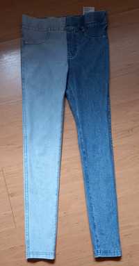 Spodnie jeans H&M rozm.134