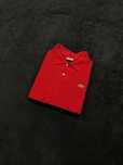 Czerwona koszulka Lacoste Small Logo - Size XXL / 7