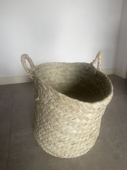Cesta de Palma / Palmeira [NOVA] - Feito à mão - Artesanal do Algarve