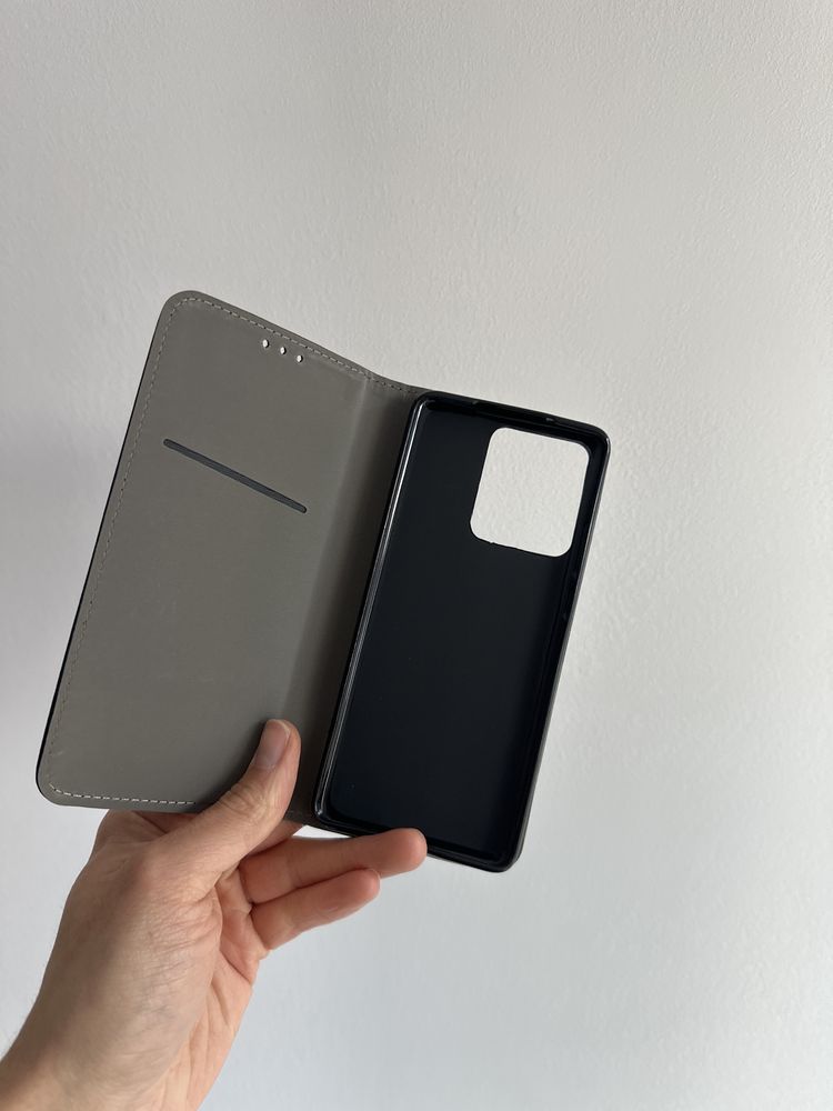 Etui zamykane + FOLIA hydrożelowa do Motorola Edge 40 neo