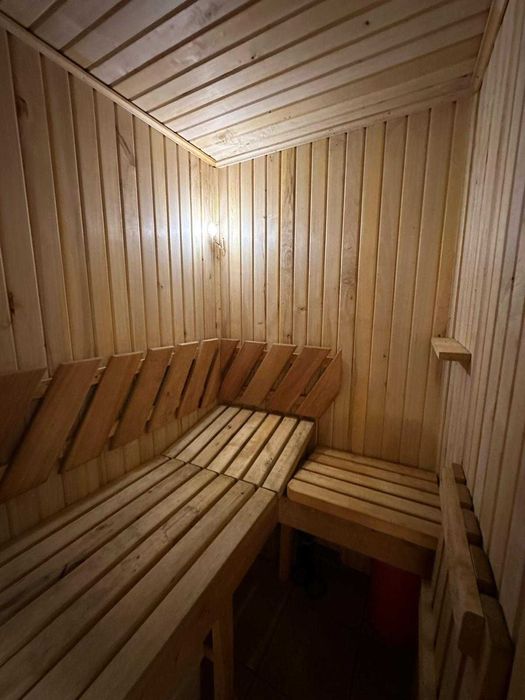 Działka rekreacyjna 442 m² z całorocznym domkiem i sauną – Potrzanowo