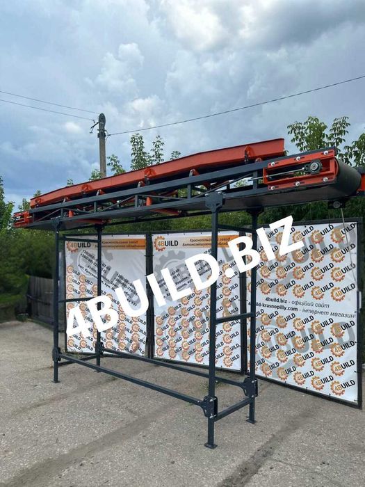 Ленточный конвейер, погрузчик, стрічковий конвеєр, транспортер