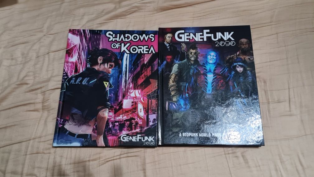 Genefunk 2090 shadows of Korea rpg Dungeons and Dragons 5 edycji D&D