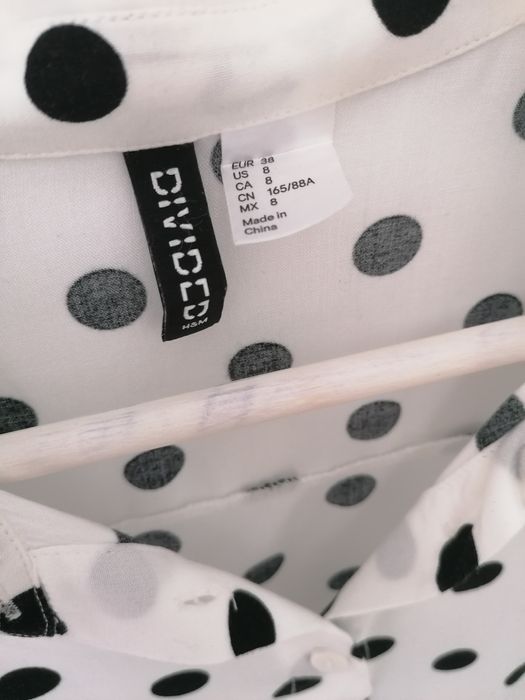 Koszula w kropki h&m