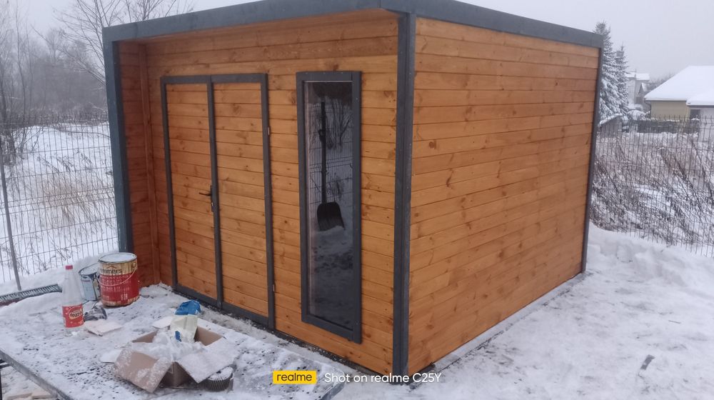 %RATY% D1 NOWOCZESNY Domek narzędziowy Różne rozmiary 3x3 3x4 4x4 3x5