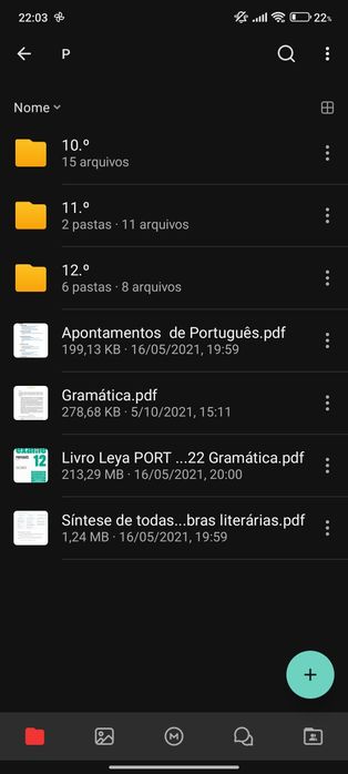 Materiais de Apoio - Secundário