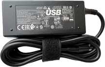 Adapter AC ładowarka do laptopa kompatybilna z HP Chromebook 45w USB C
