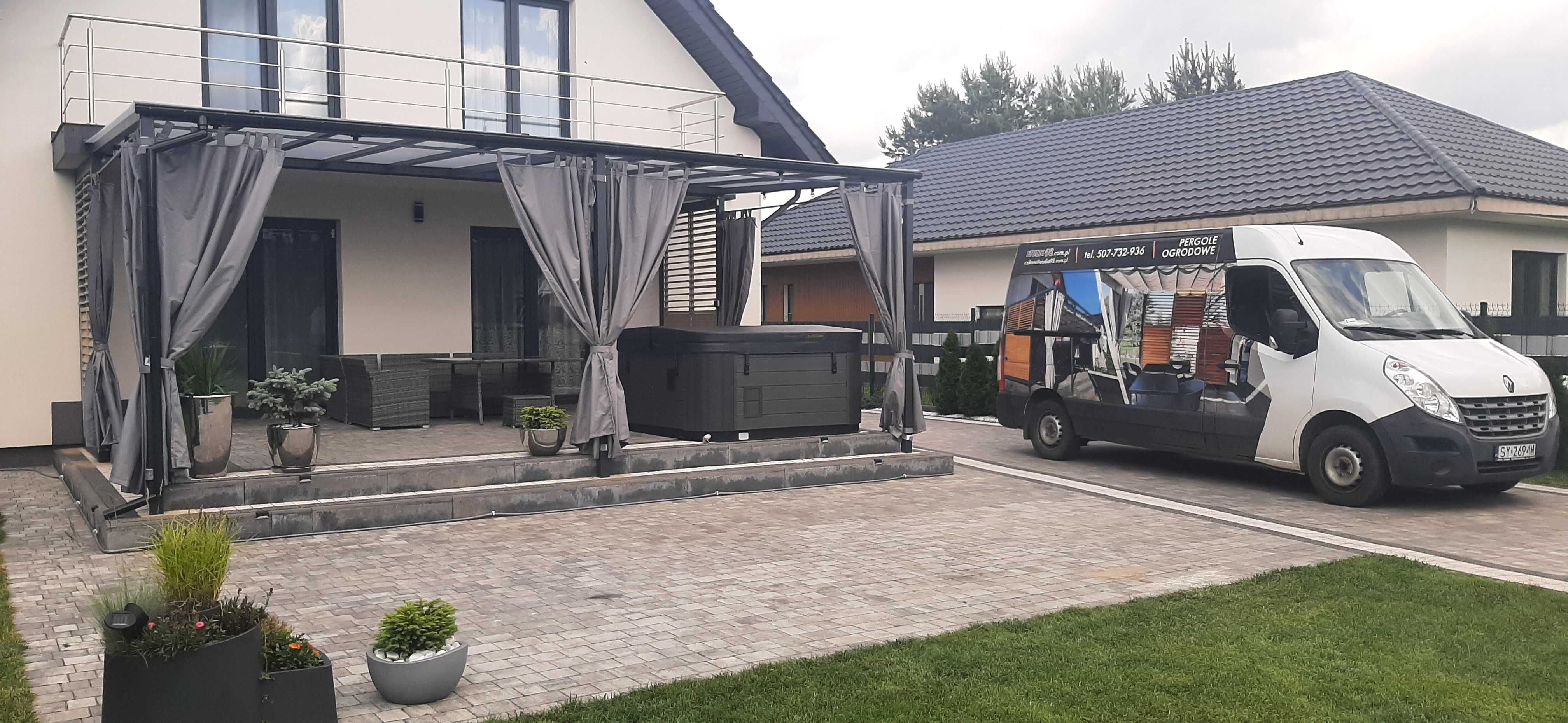 Pergola ogrodowa tarasowa wiata altana zadaszenie pergole PRODUCENT.