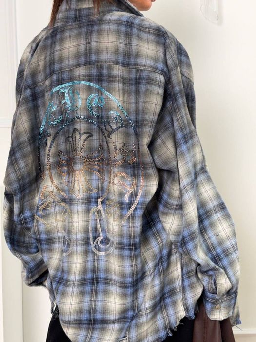 Сорочка жіноча бренд в клітину