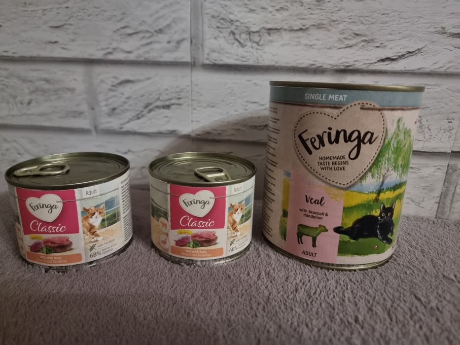 Feringa dla kota ( cielęcina z kaczką 200g ) i cielęcinka 800 g