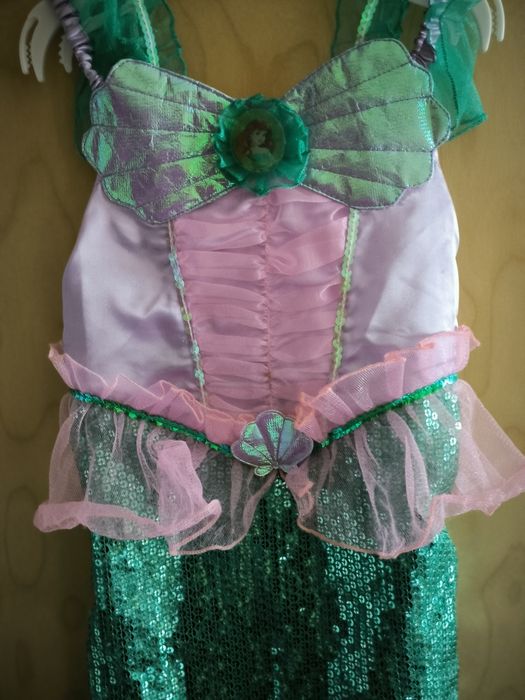 Vestido sereia Ariel Disney