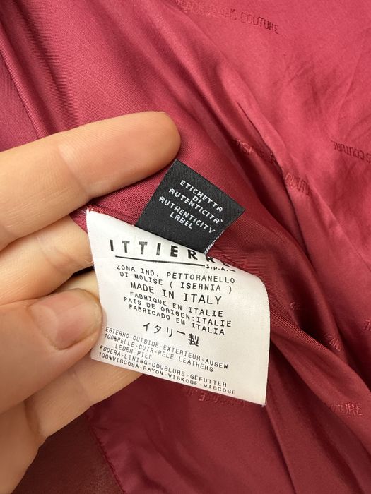 Versace Jeans Couture — шкіряна куртка, оригінал, M, натуральна шкіра