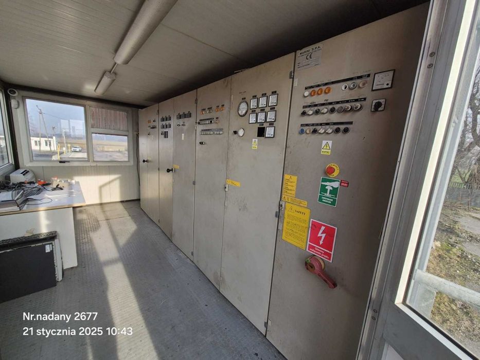 Wytwórnia Mas Bitumicznych MARINI MAP 120 E 190L – 2002 r.