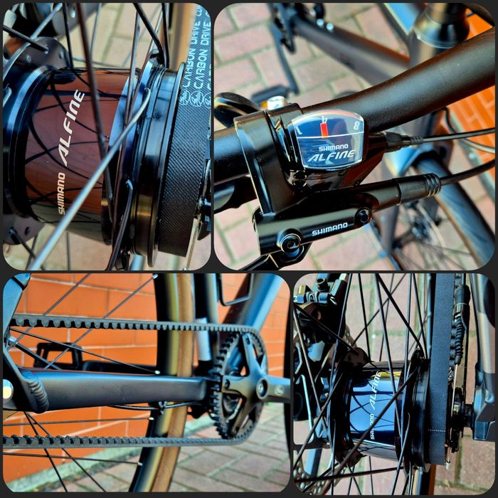 Cube Hyde Race Pasek Gates Alfine 8 Miejski Męski