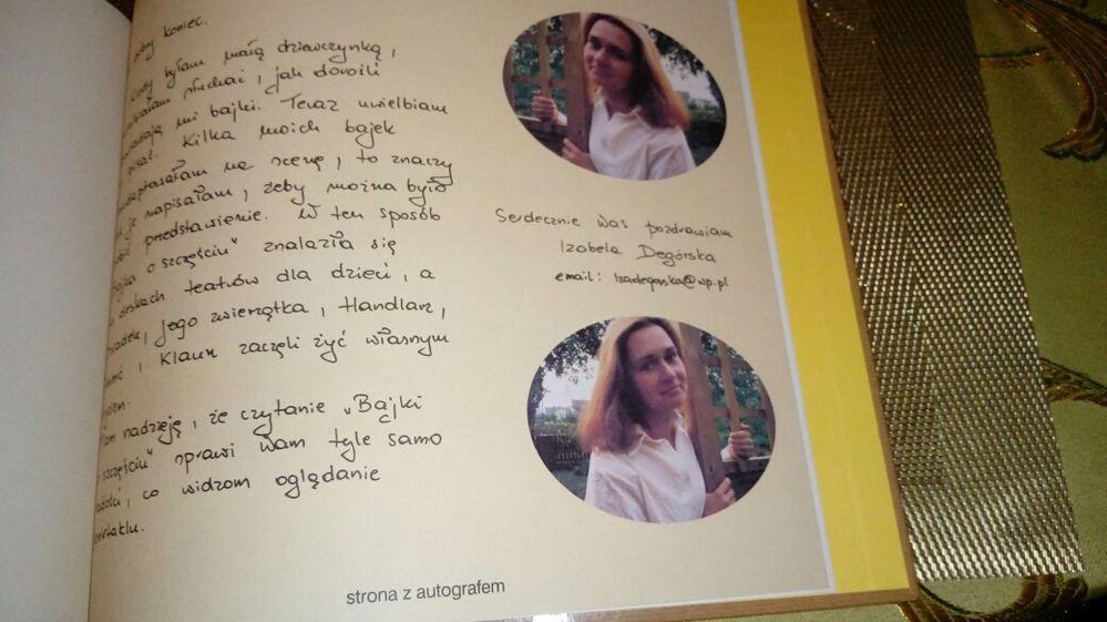 Bajka o szczęściu. Izabela Degórska