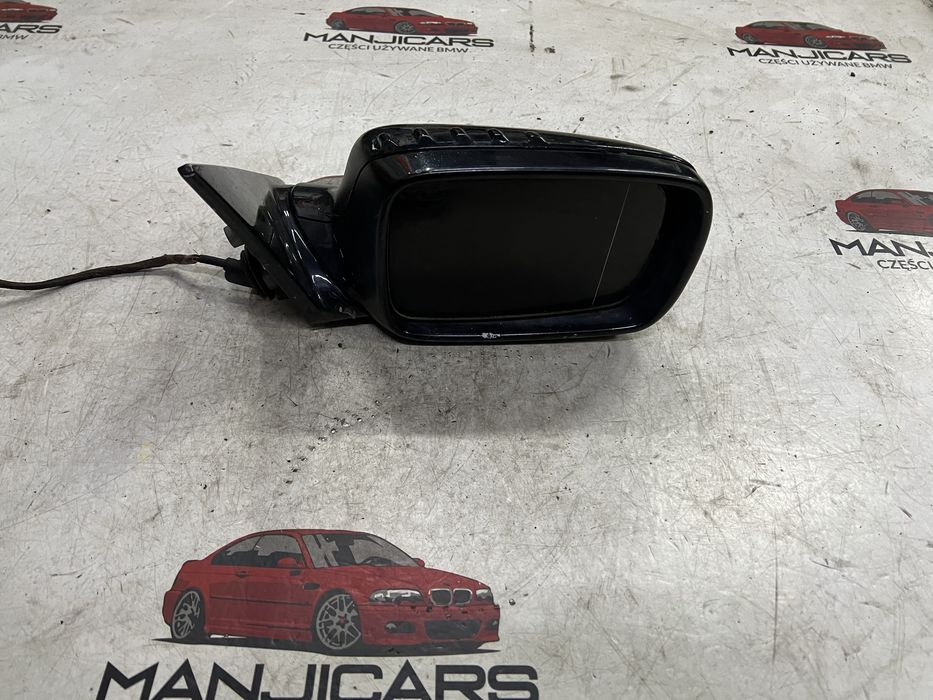 Lusterko prawe bmw e46 coupe cabrio 11 pin black sapphire el. Skladane