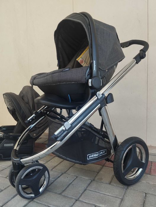 Carrinho de Bebé BÉBÉCAR Duo com base YSOFIX OPORTUNIDADE!
