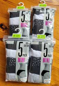 5pak primark majtki M 40 42