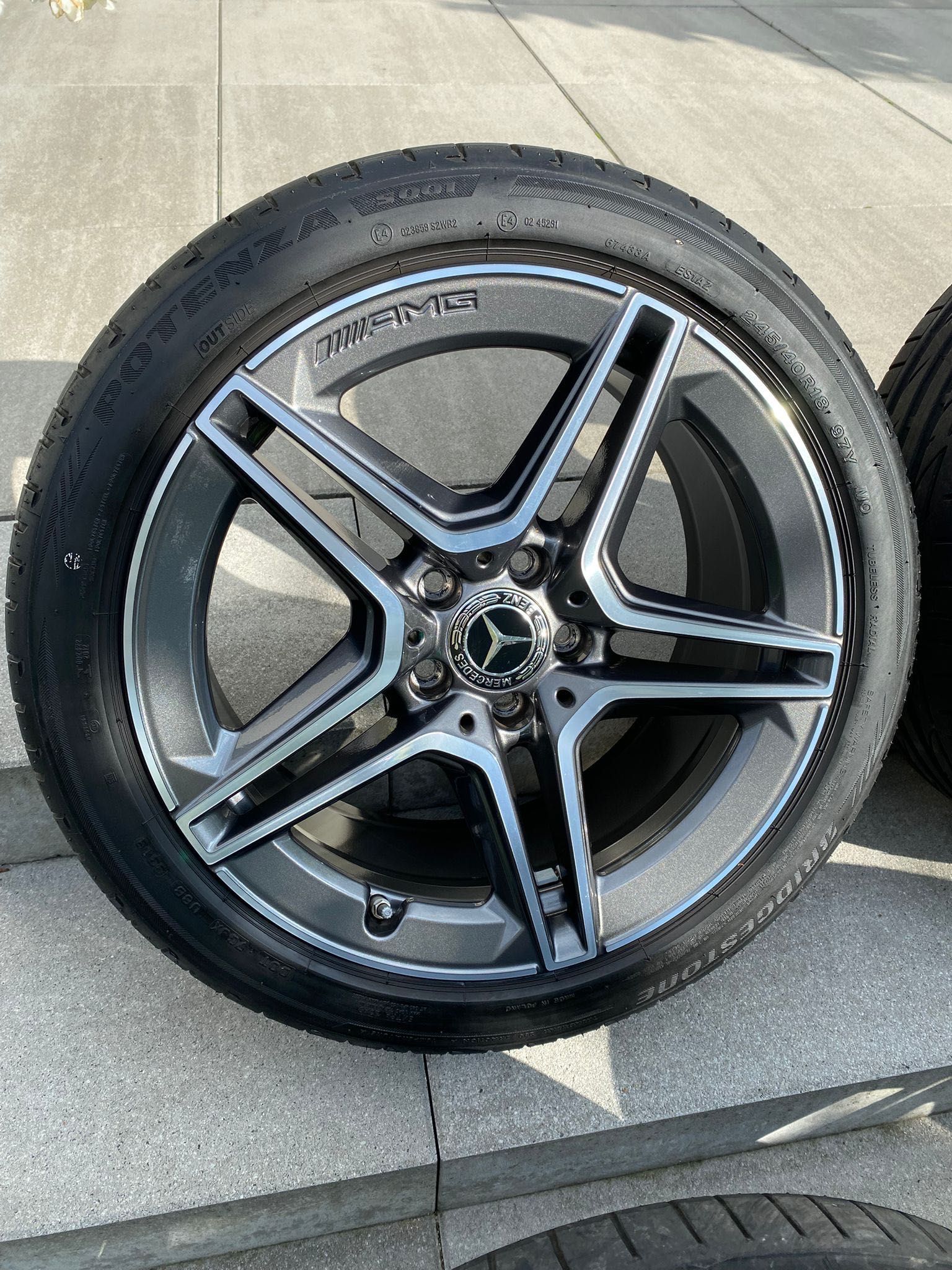 Mercedes C W205 18” AMG-super stan
