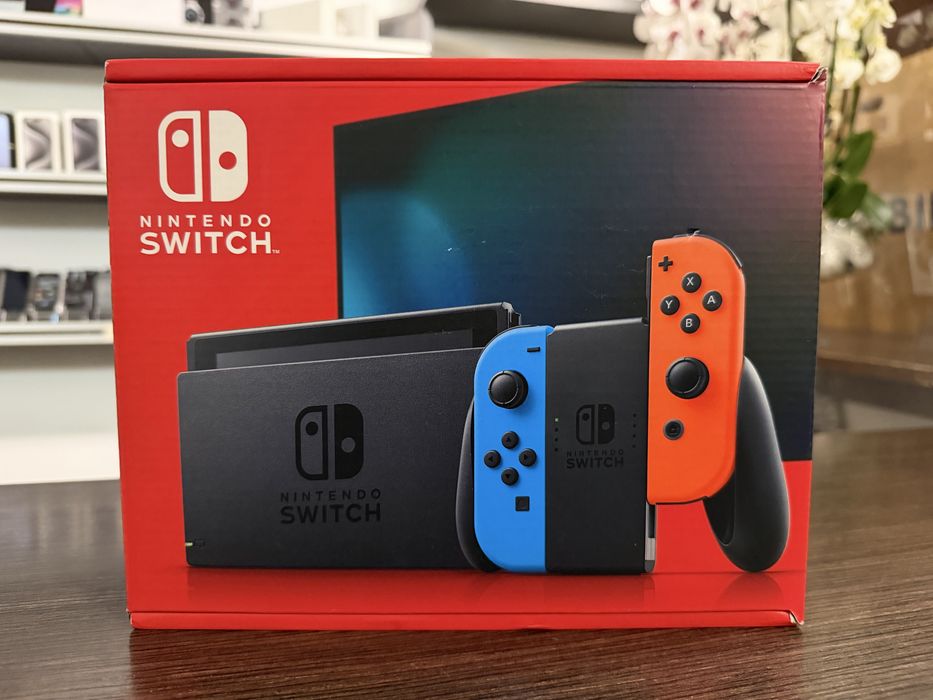 Konsola Nintendo Switch Neon Red / Blue Joy-Con V2 Poznań Długa 14