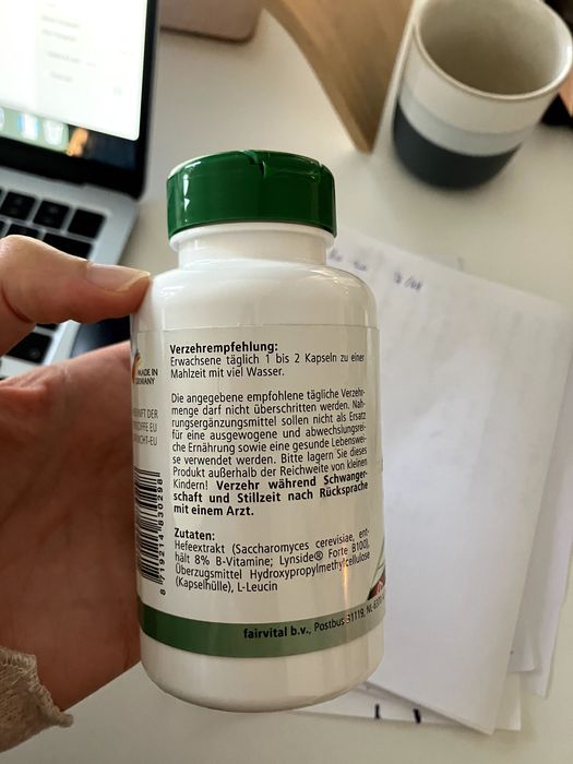 Natural B-Complex suplemento