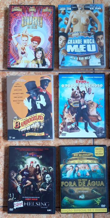 Filmes, Movies de humor em formato DVD