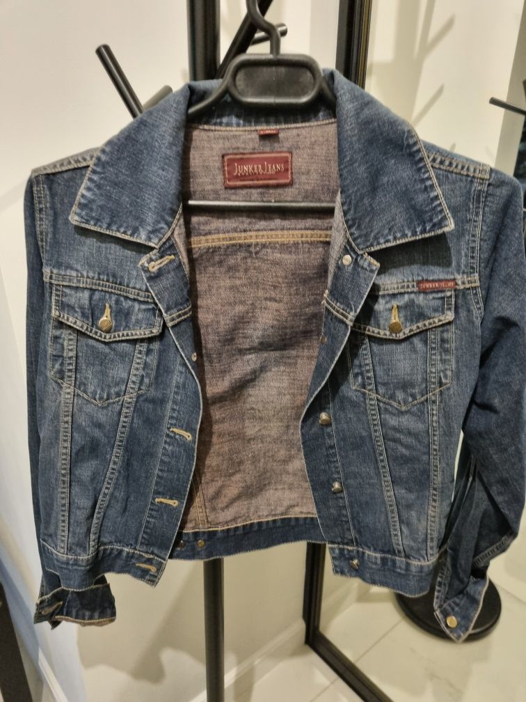 Kurtka jeans, dżinsowa 38