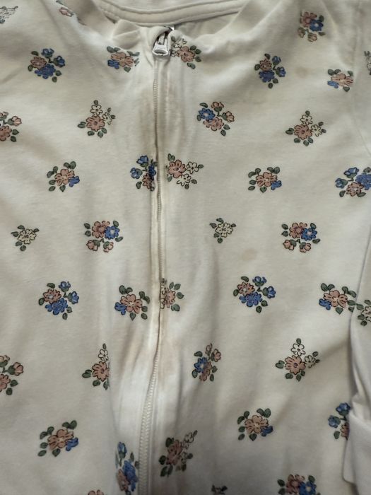 Piżama 98 H&M na suwak zamek jednoczęściowa pajacyk