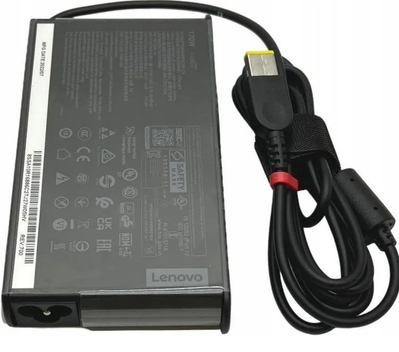 Oryginalna Nowa ładowarka Lenovo 170W