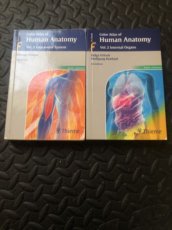 Color atlas of Human anatomy, thieme, locomotor system, internal organ