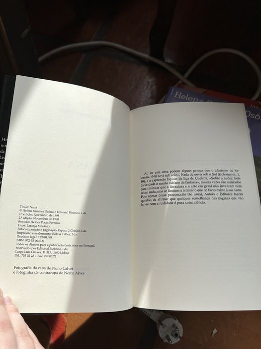 livro Helena Sanches Osório - nana.