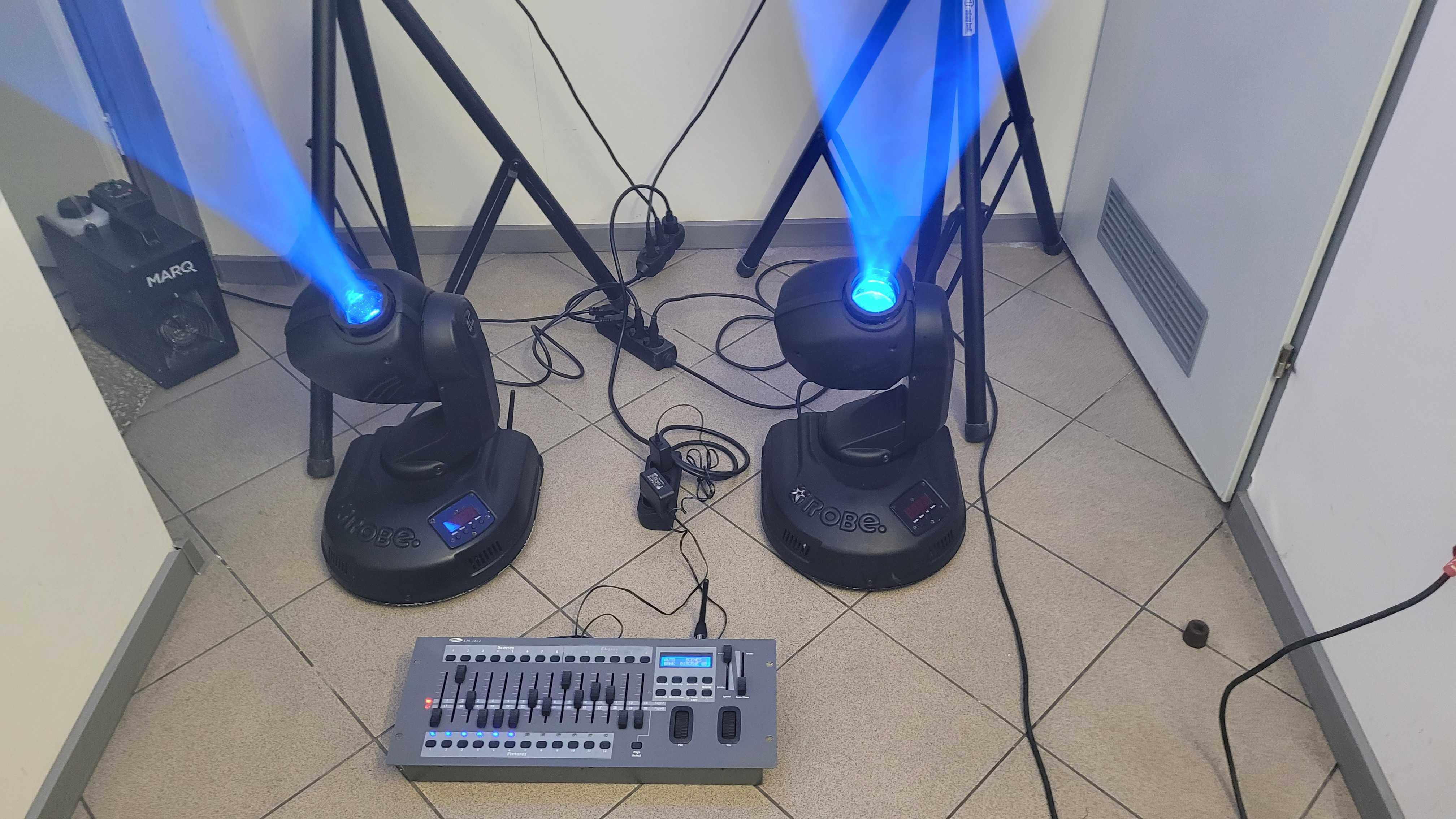 4 x głowy Robe 170AT zestaw oświetleniowy system bezprzewodowy