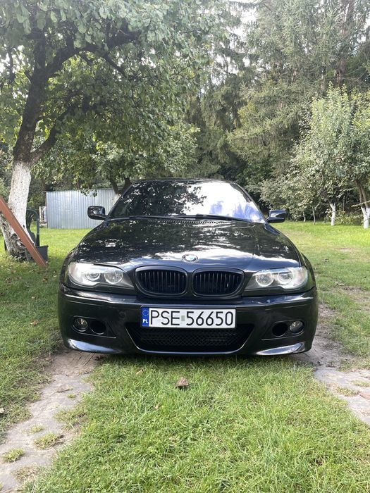 Bmw e46 330d coupe 2003r czarna