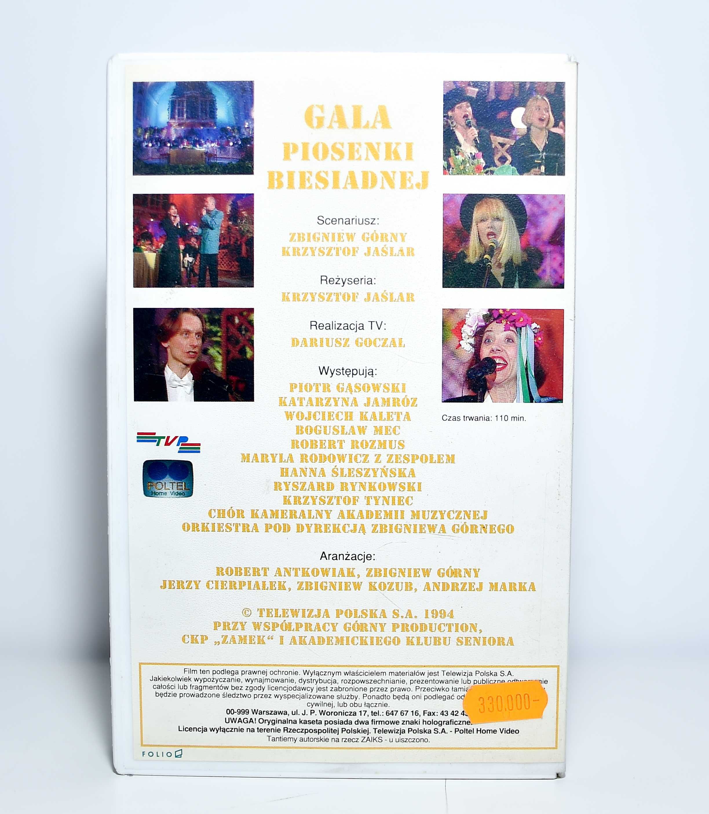 VHS # Gala Piosenki Biesiadnej TVP