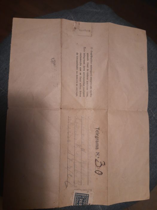 Lote de documentos antigos