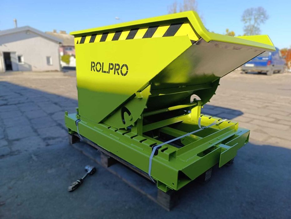 Koleba, Kontener Samowyładowczy, kontener do wózka widłowego 1500l