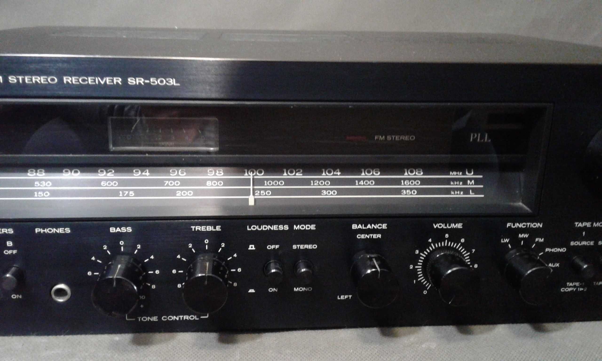 HITACHI SR 503L,amplituner stereo vintage