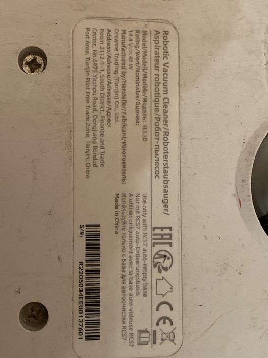 Robot aspirador dreame