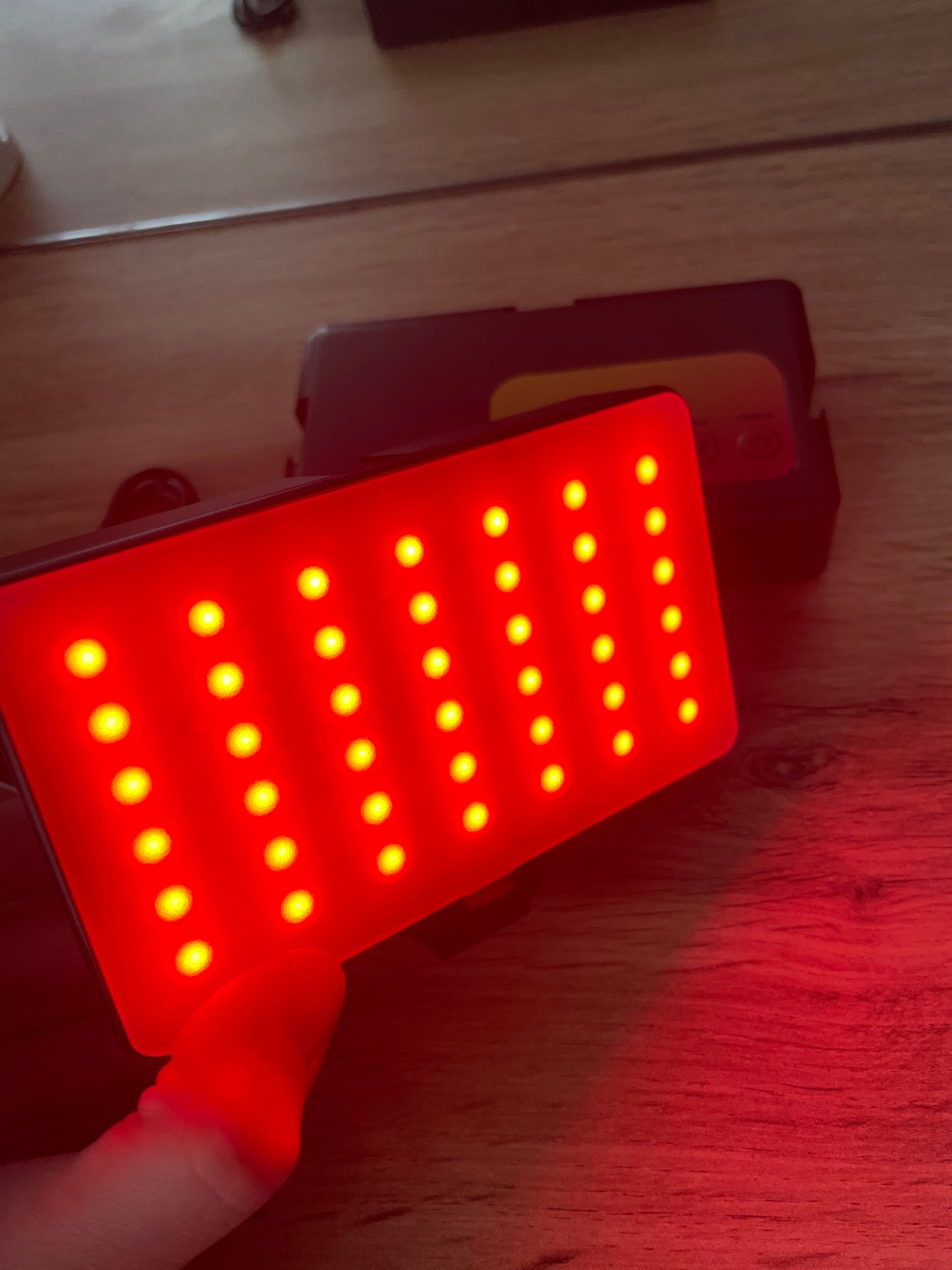 2x Lampy led kolorowa i neutralny, chłodny, ciepły odcień