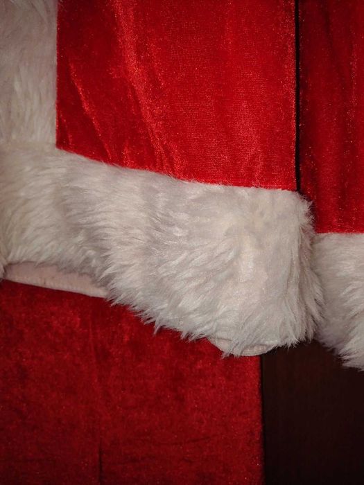 Костюм Санта Клауса Санти матеріал велюр
