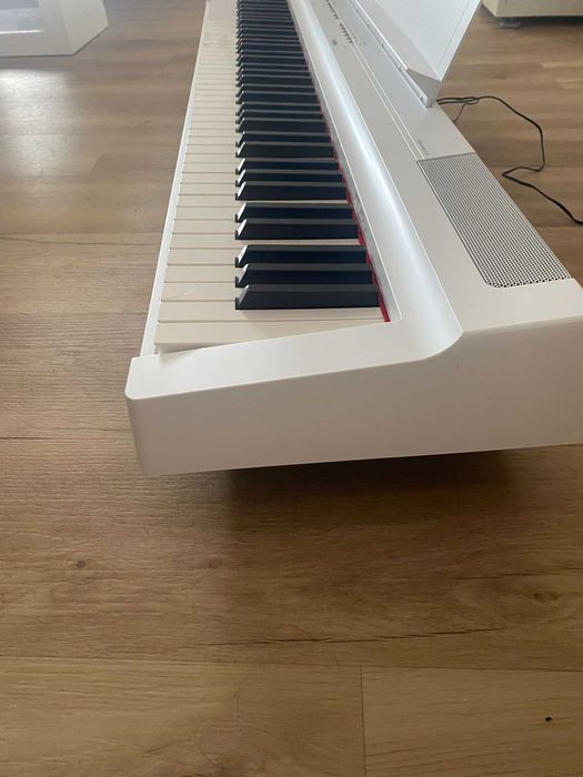 Piano Digital Yamaha P-125 WH + Suporte L-125 WH
