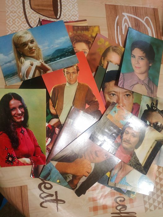 Открытки СССР с изображением артистов