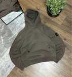 Stone island x supreme hoodie casual