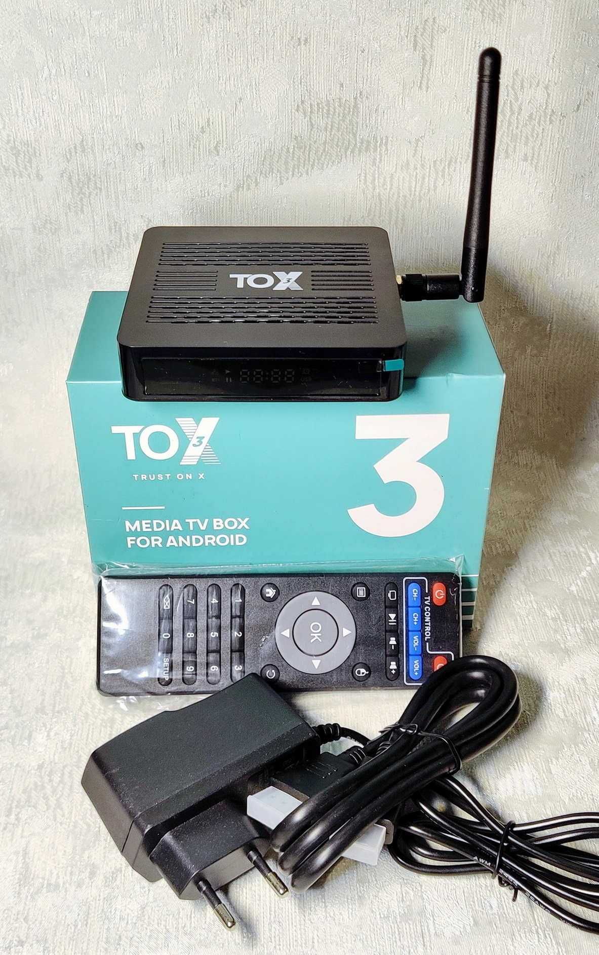 TOX3 v2 4/32Gb Ugoos Smart TV BOX S904X4 Android 11