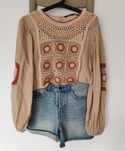 Szorty z wysokim stanem Vintage S