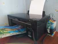 МФУ принтер Epson Stylus SX125 с СНПЧ