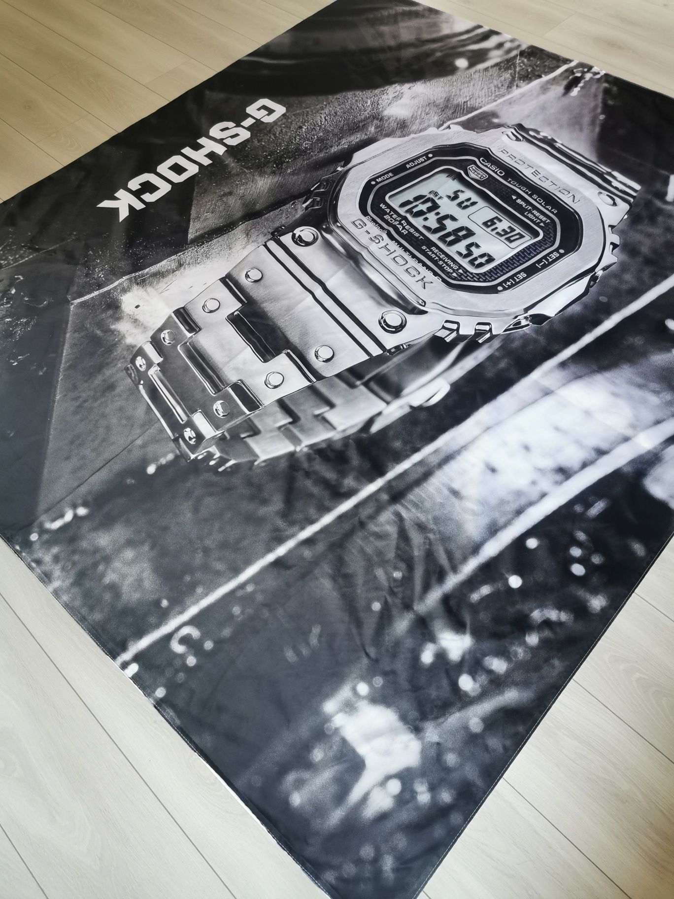 Plakat, tkanina napinana, nadruk g-shock