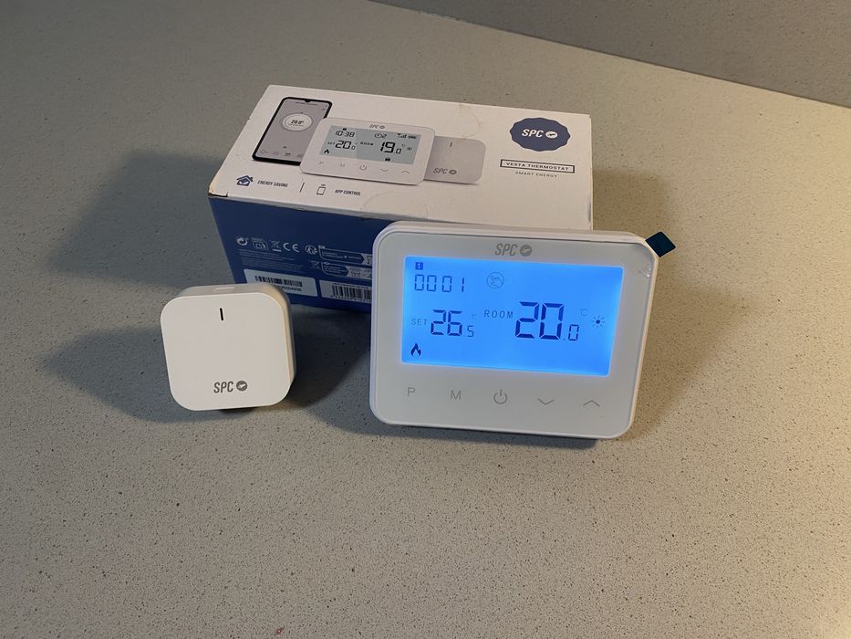 Termostato aquecimento wifi SPC Vesta Thermostat